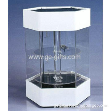Lockable &amp; Rotating Display Cabinet 